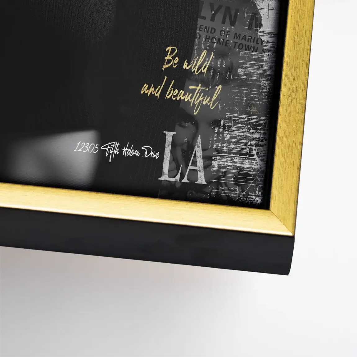 Marilyn Monroe Legend Leinwand Bild