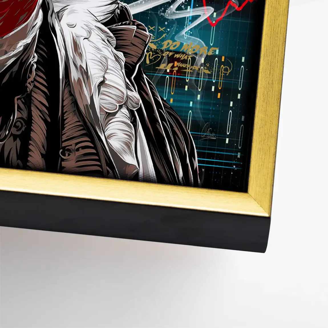 Money Empire Wallstreet Leinwand Bild
