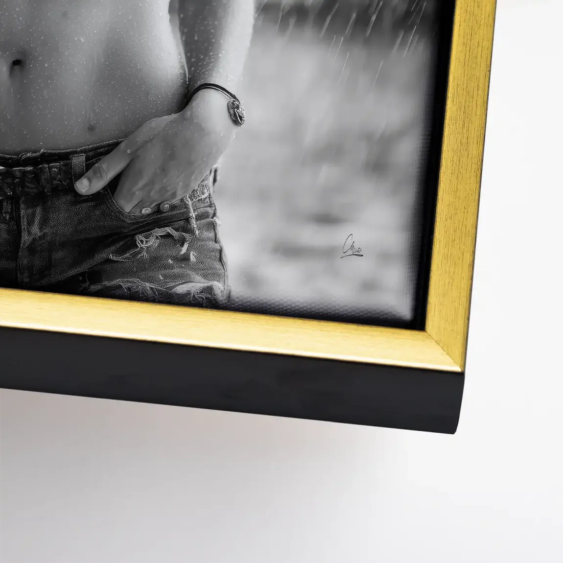 Summer Rain Leinwand Bild