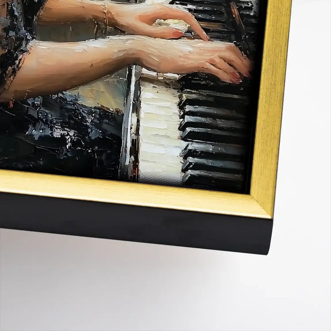 Sensual Piano Leinwand Bild INGALERIE