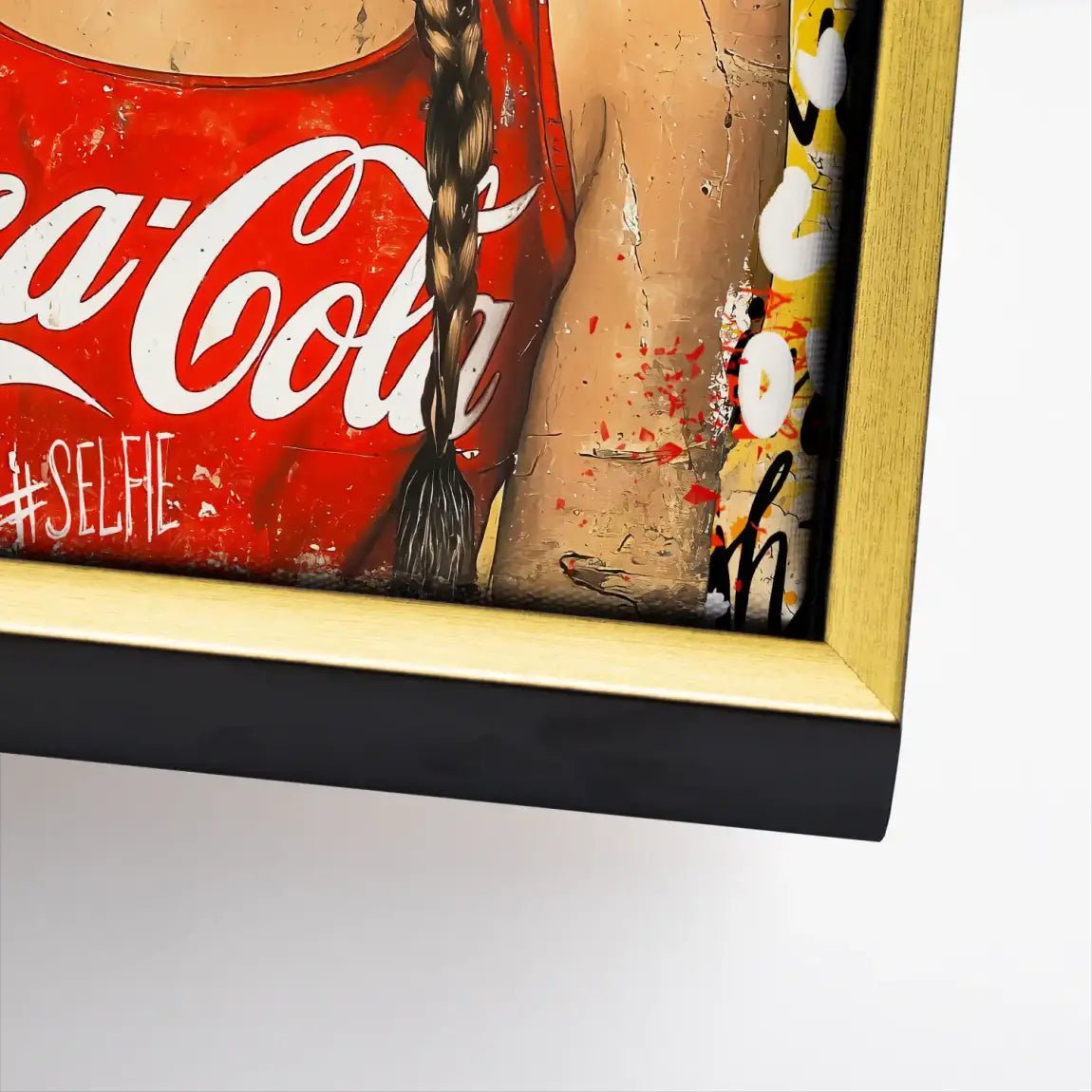 Frida Coke Leinwand Bild INGALERIE