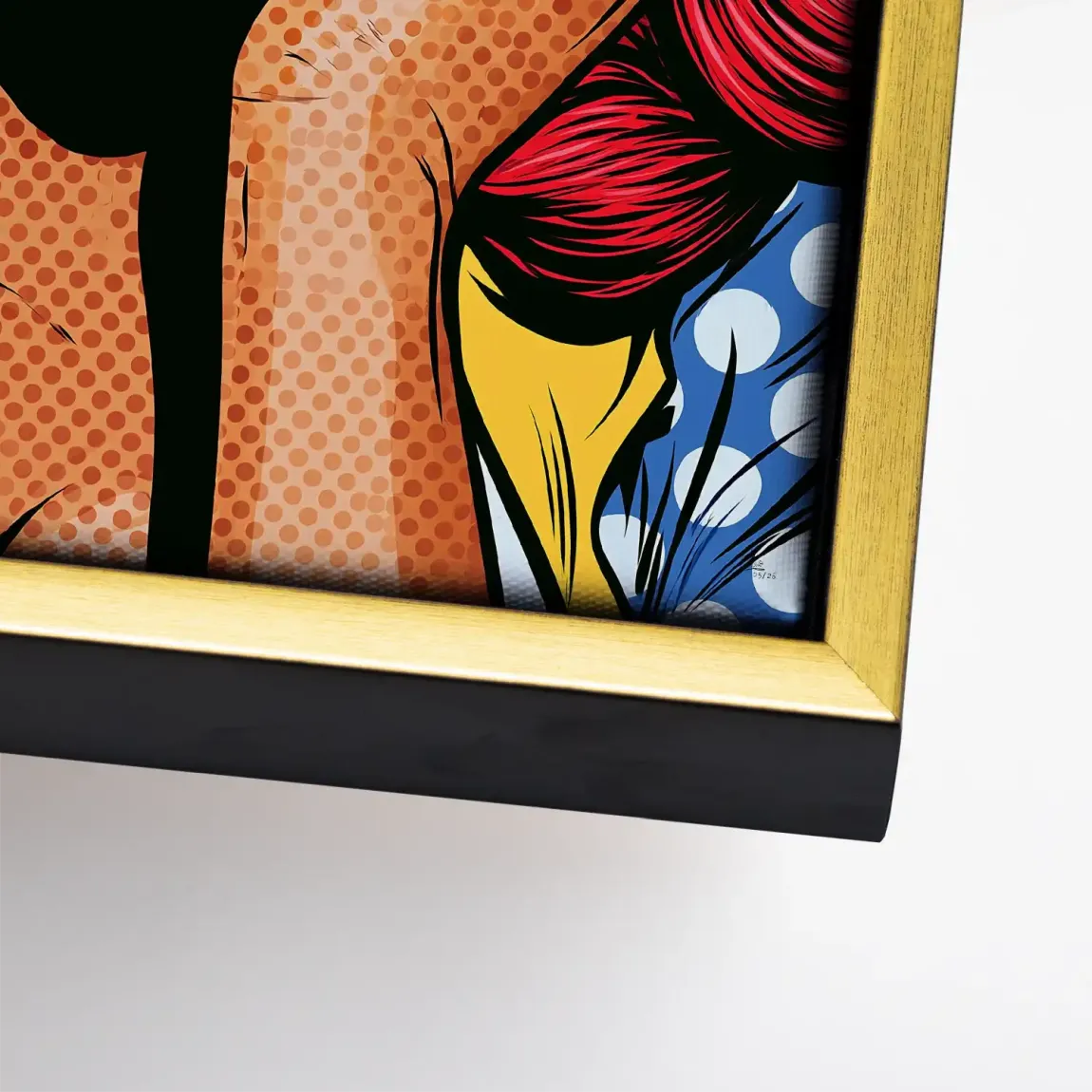 Pop Art Diva Leinwand Bild
