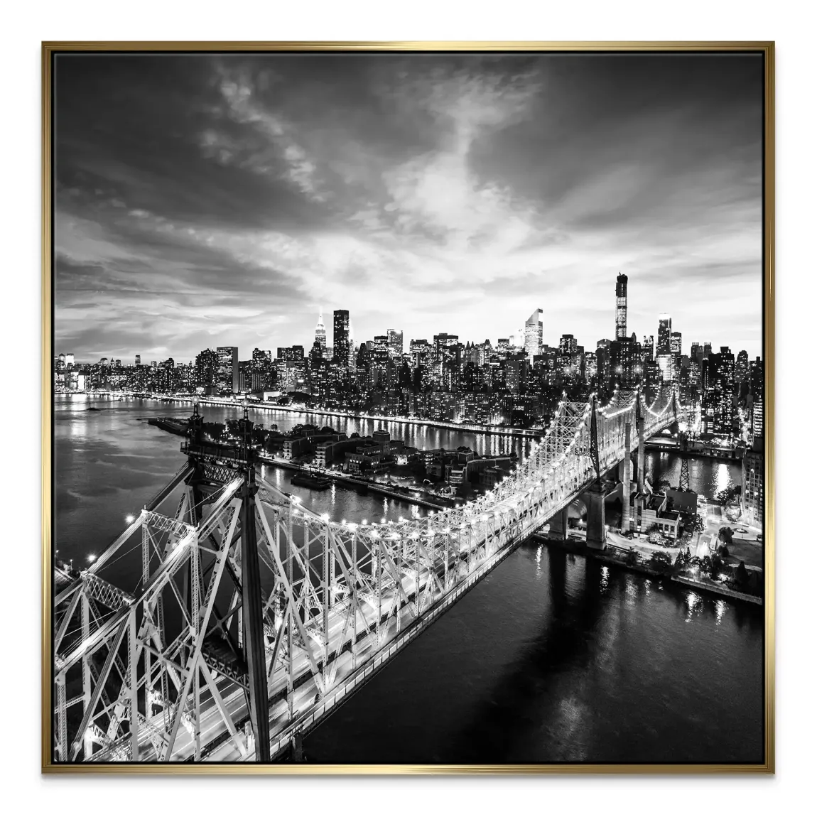 New York Noir Leinwand Bild