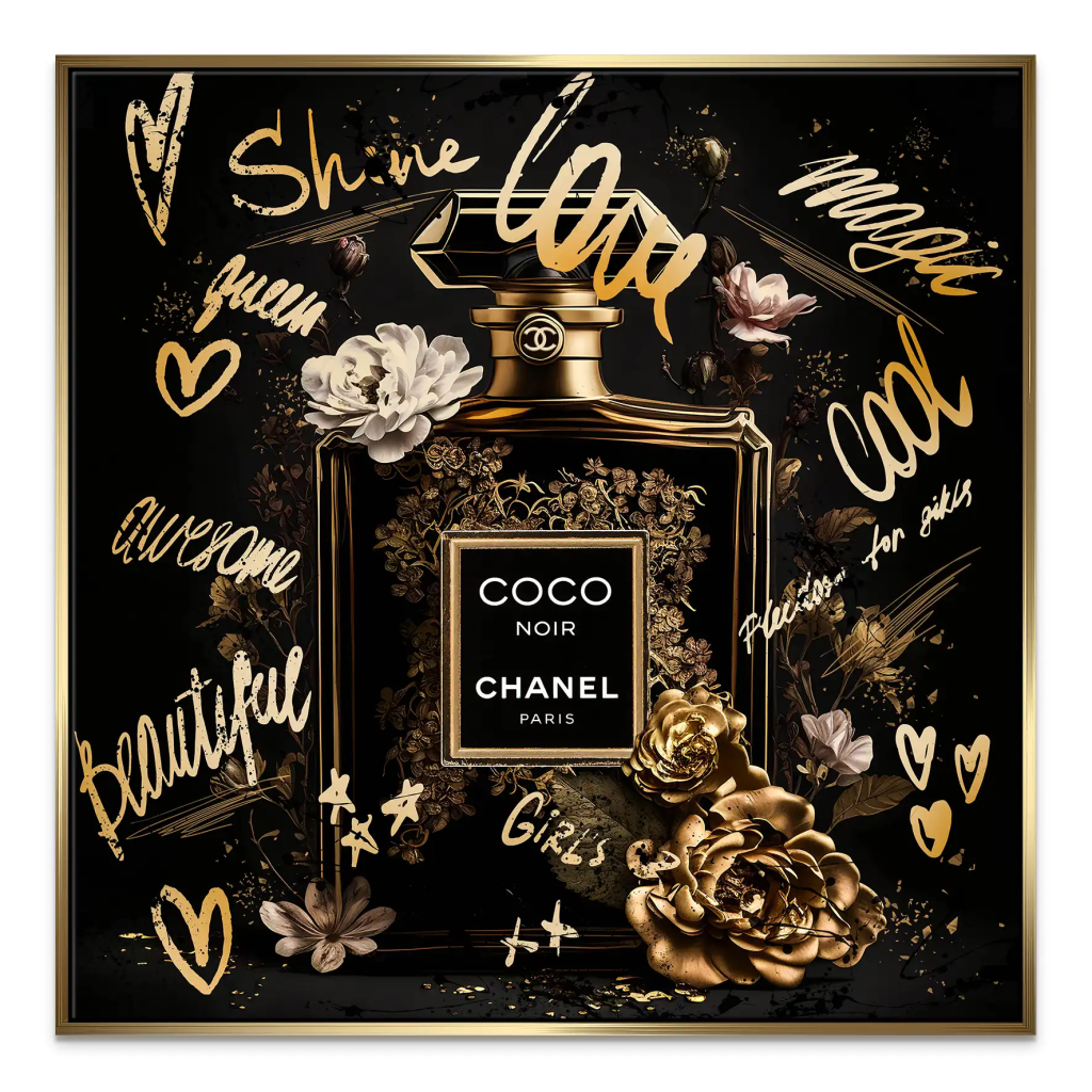 Coco Parfum Lifestyle Leinwand Bild INGALERIE