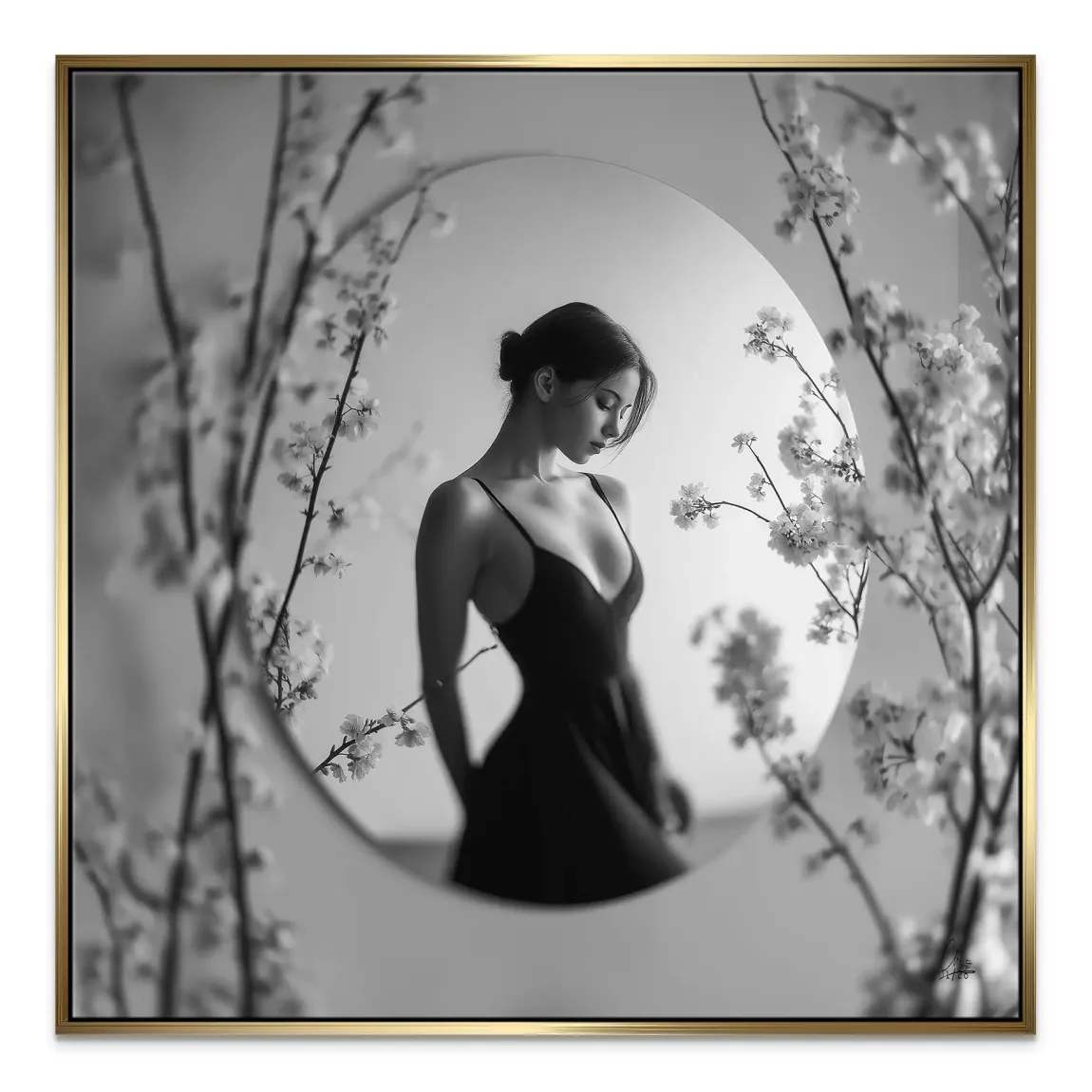 Silent Grace Leinwand Bild