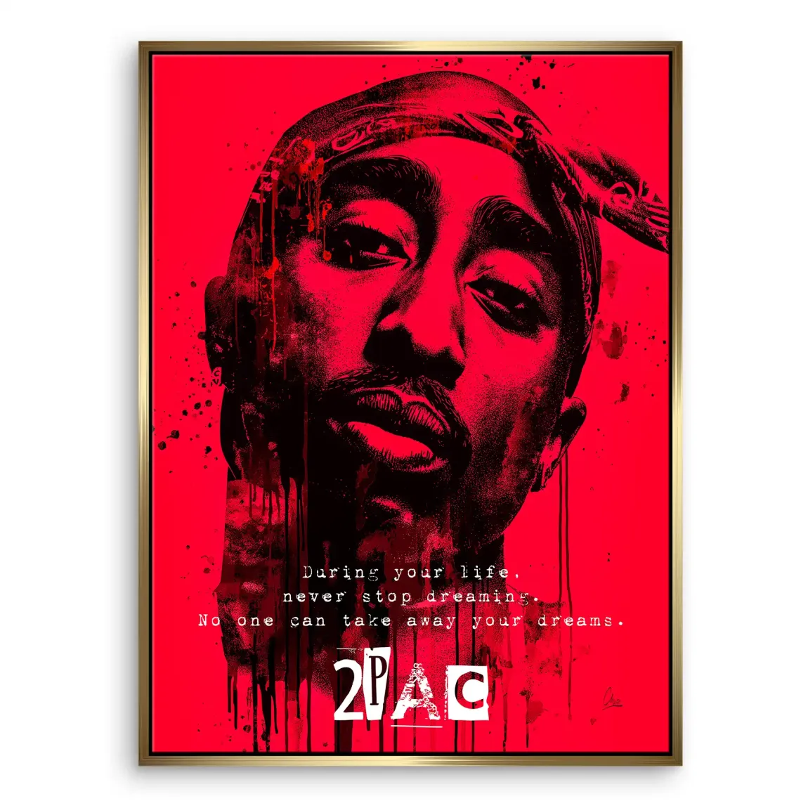 Red Legend Leinwand Bild