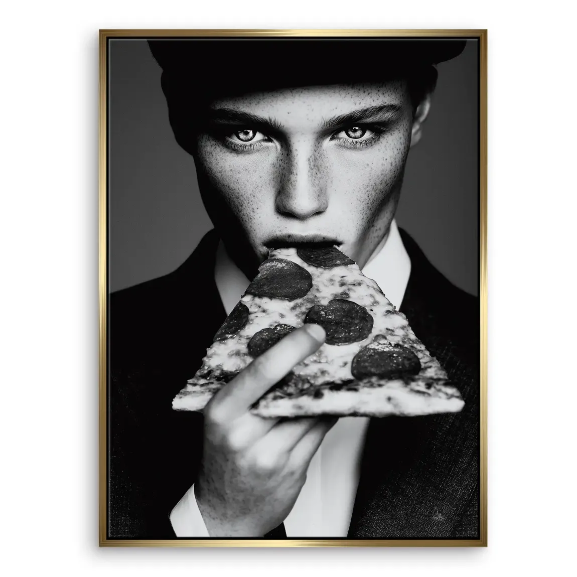 Pizza Charisma Leinwand Bild
