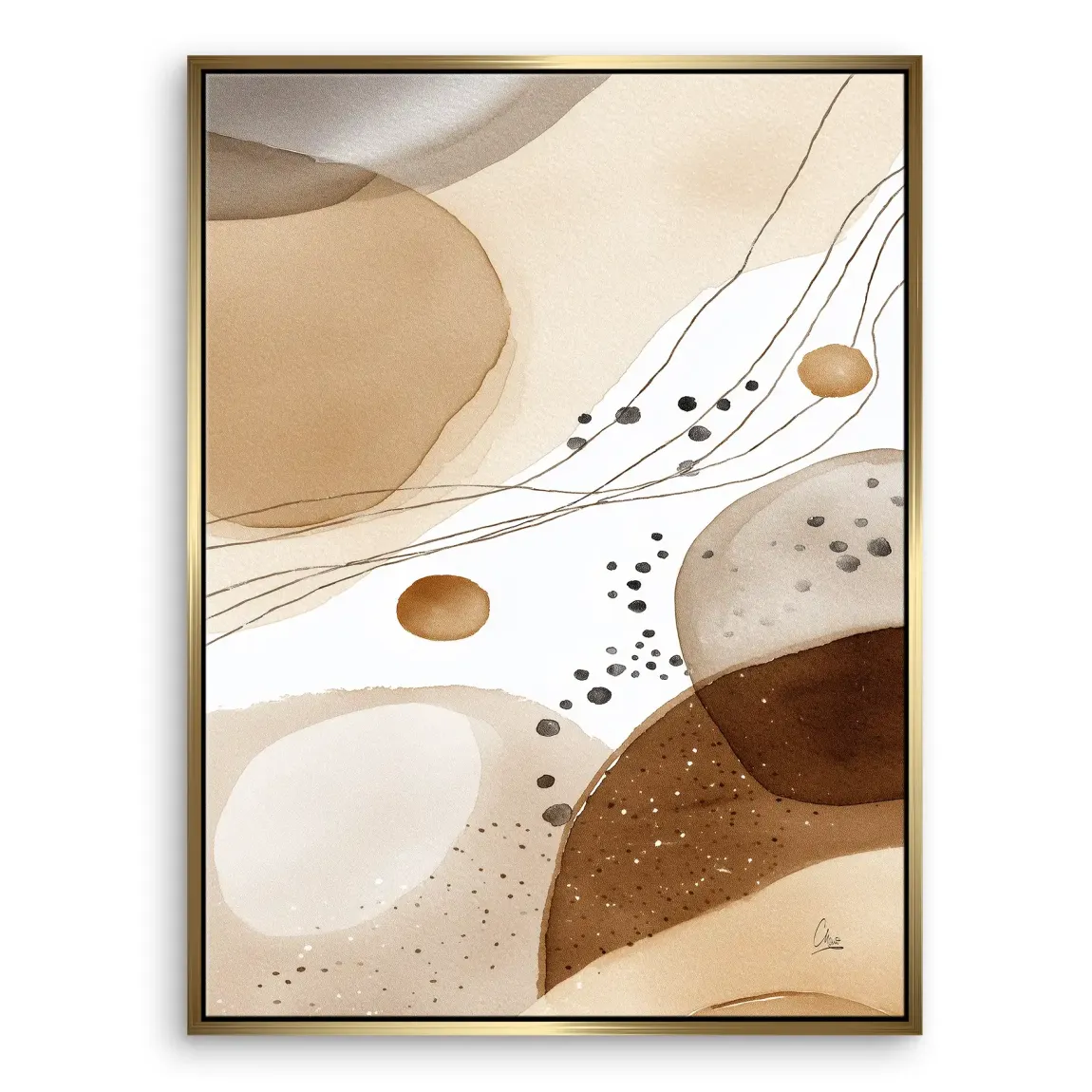 Desert Mirage Leinwand Bild