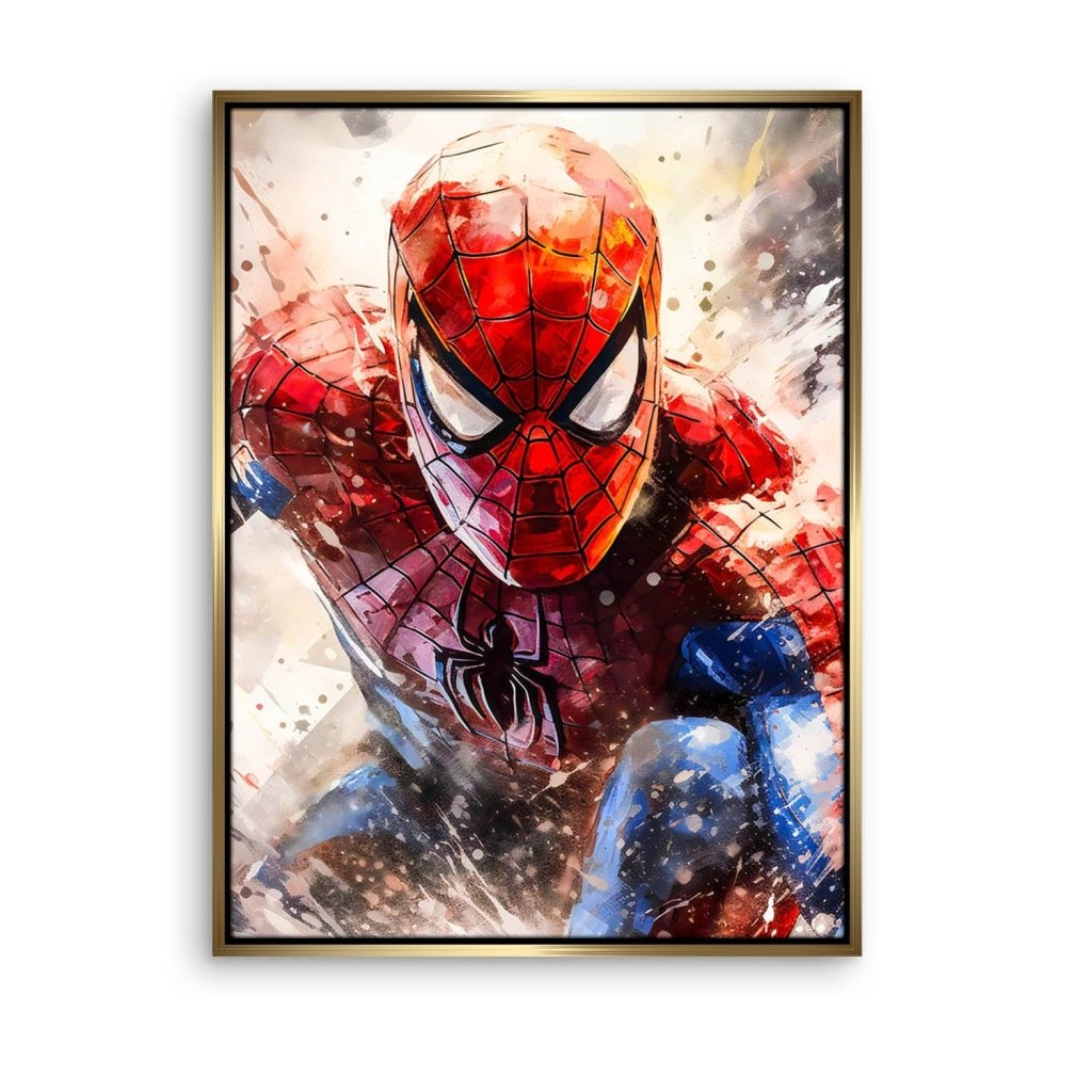 Pop Art Leinwand Bild Spiderman Abstrakt INGALERIE