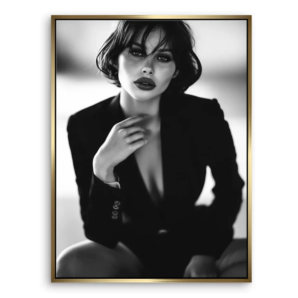 Femme Fatale Leinwand Bild