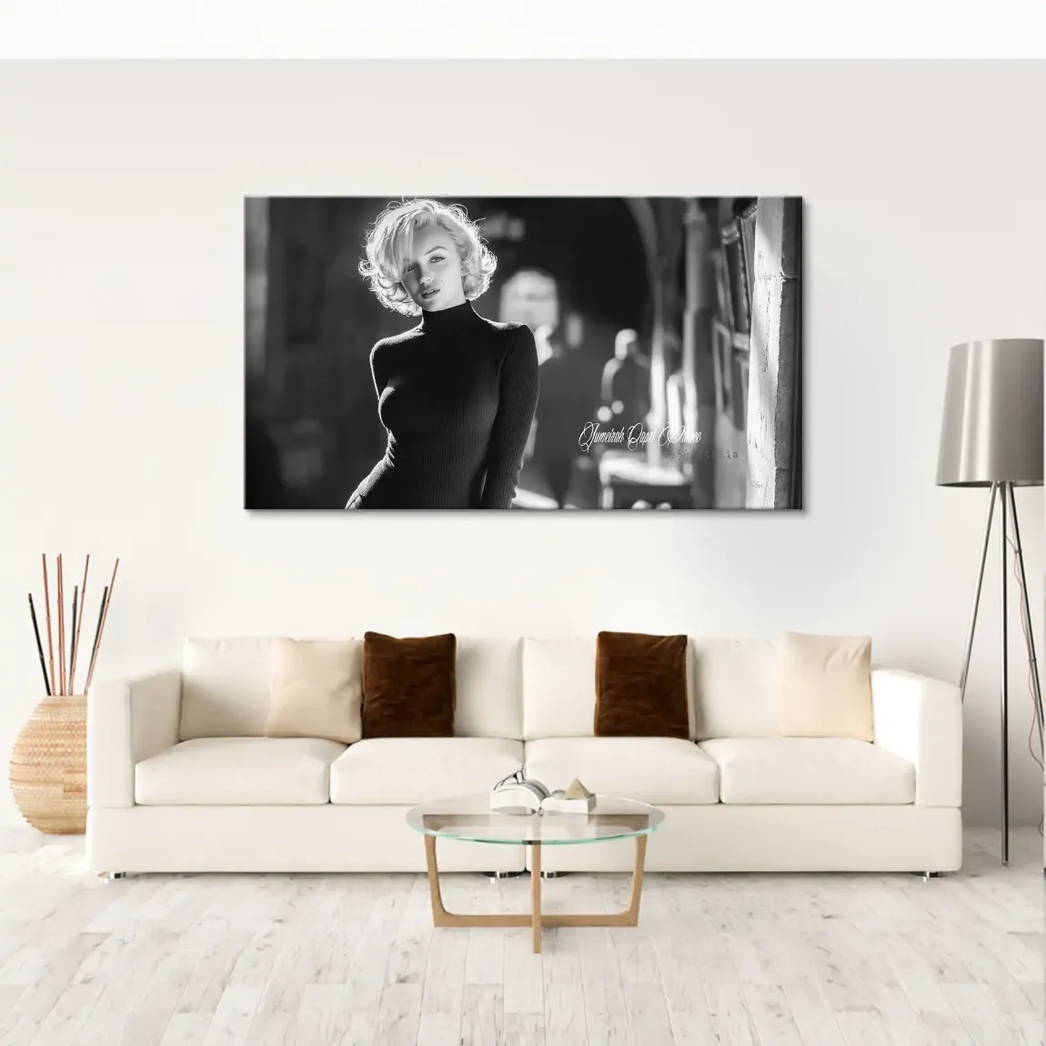 Marilyn Monroe Capri Leinwand Bild