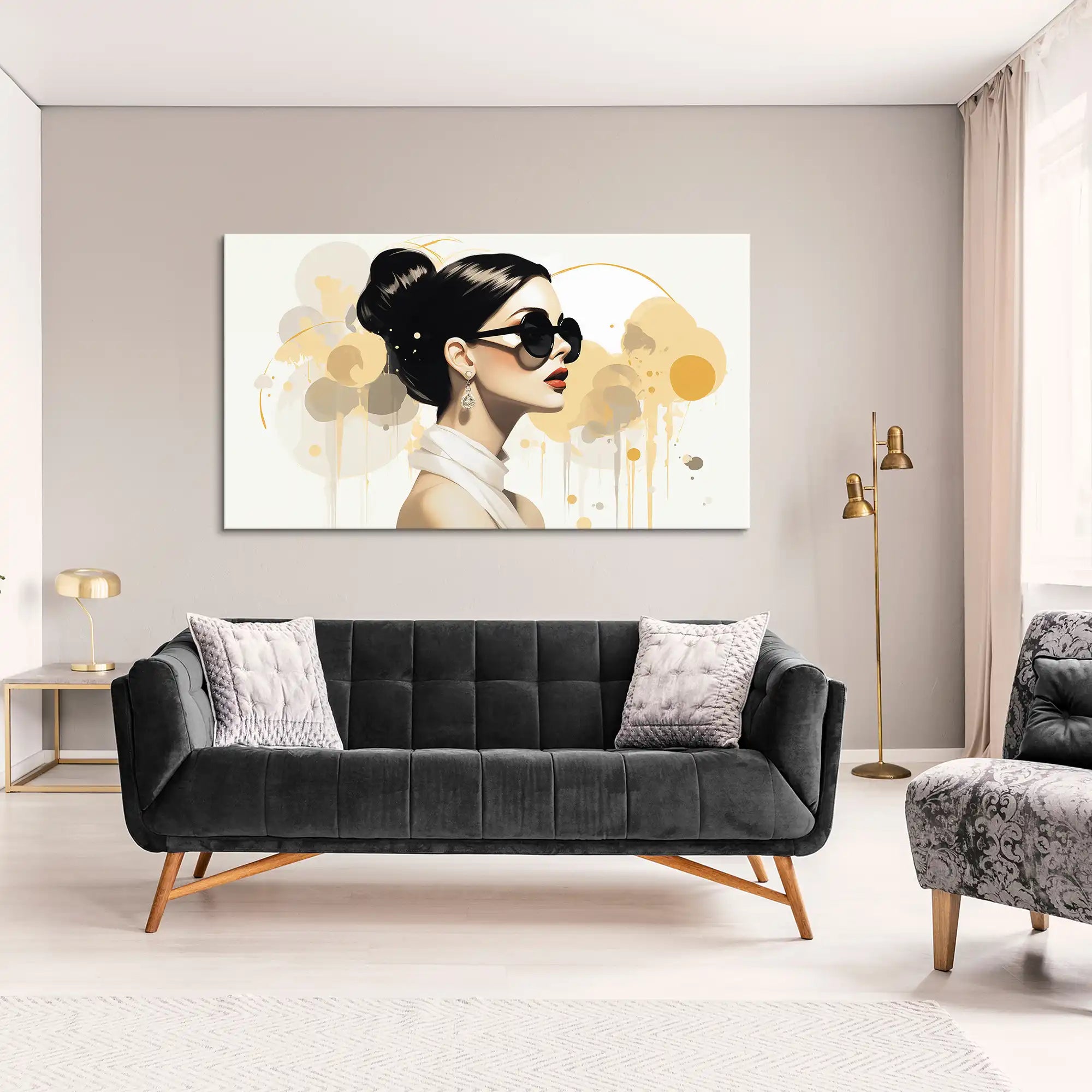 Beauty Glamour Leinwand Bild INGALERiE