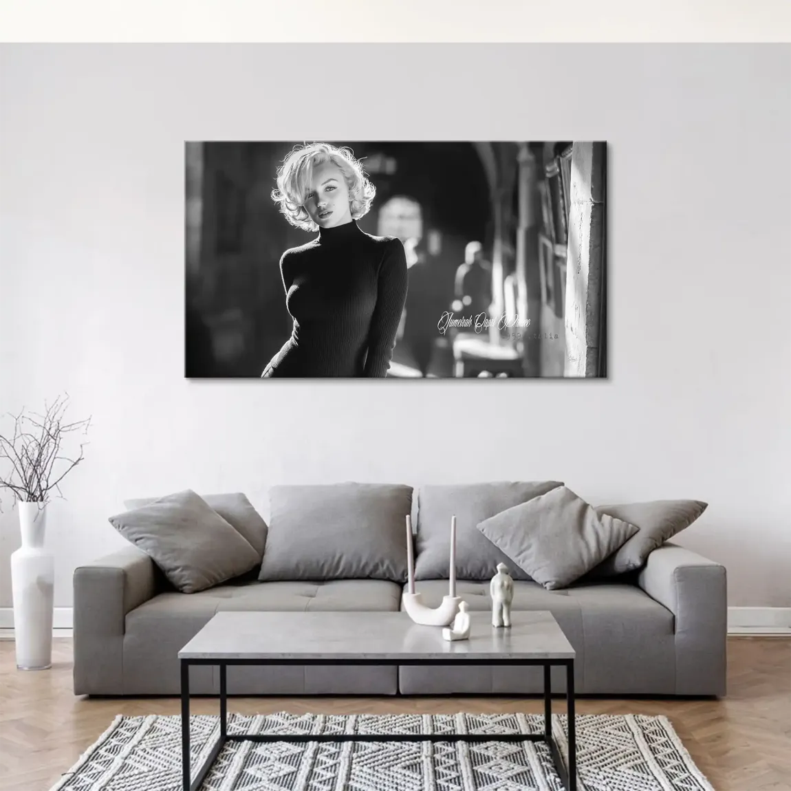 Marilyn Monroe Capri Leinwand Bild