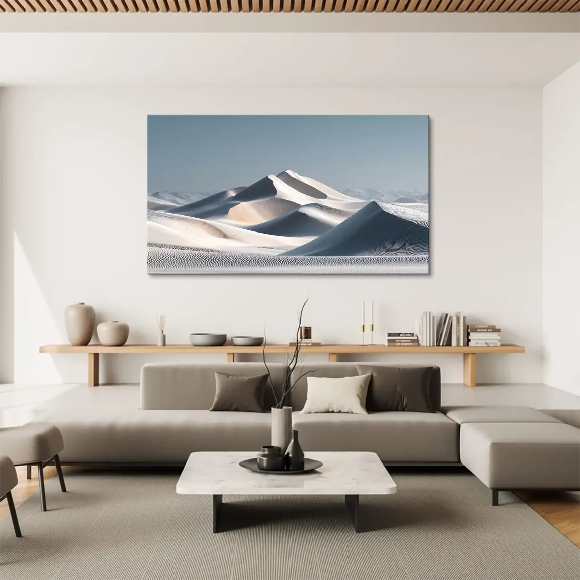 Ivory Dunes Leinwand Bild