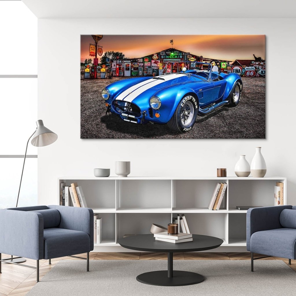 AC Cobra Abstrakt USA Leinwand Bild INGALERIE