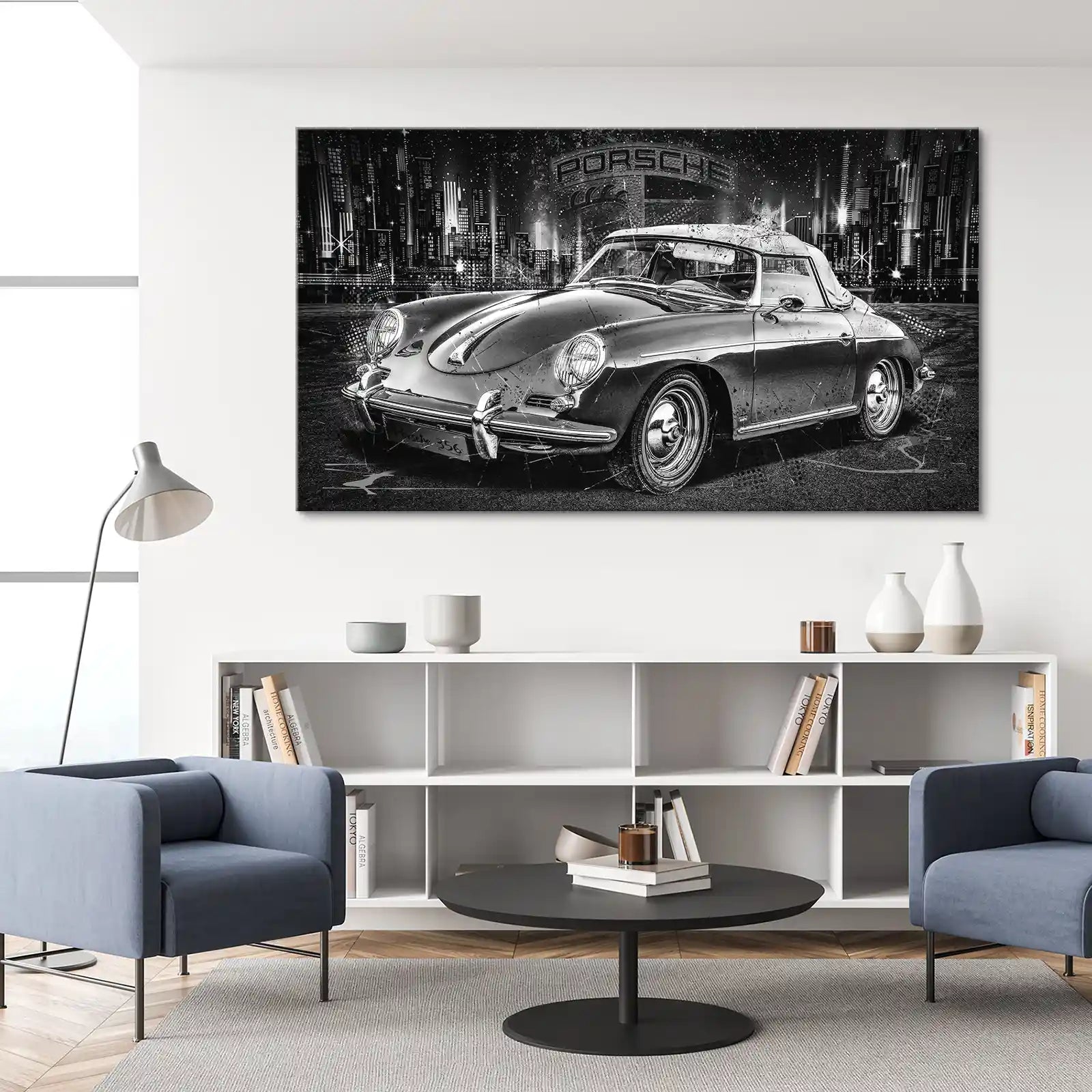 Porsche 356 Modern Leinwand Bild INGALERIE