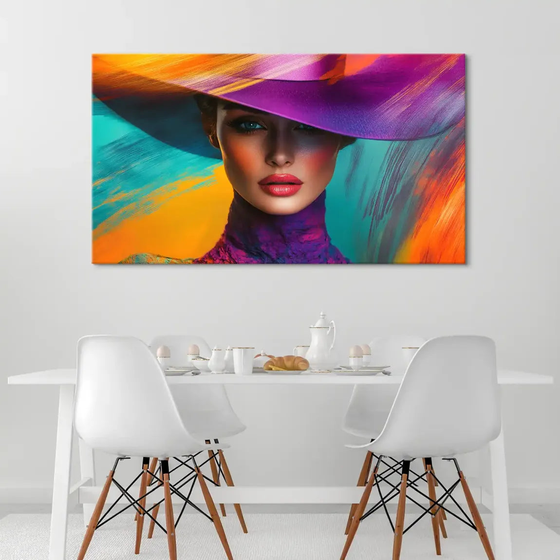 The Violet Leinwand Bild INGALERIE