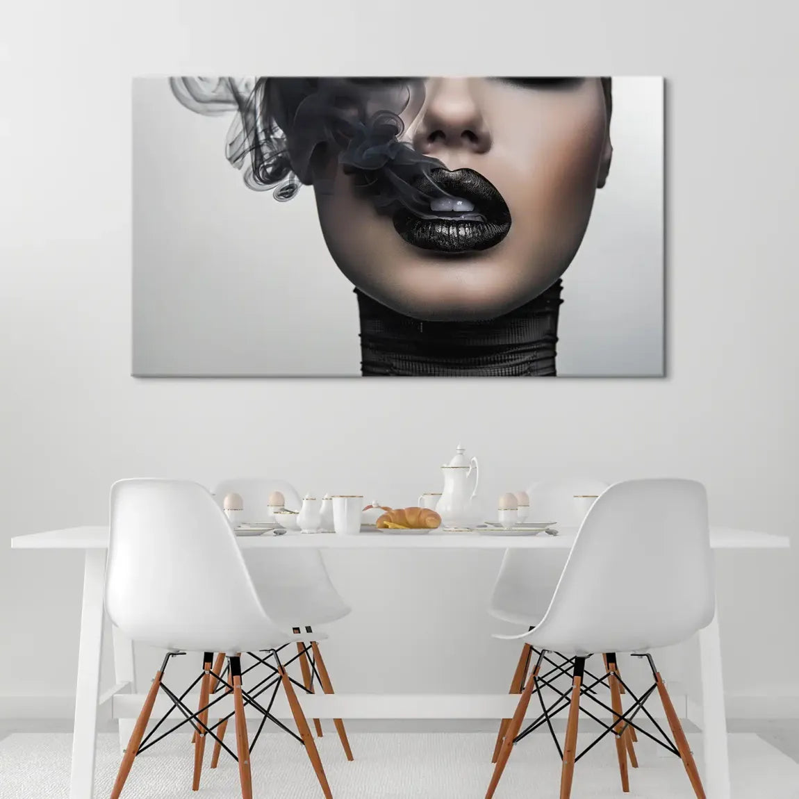 Velvet Smoke Affair Leinwand Bild INGALERIE