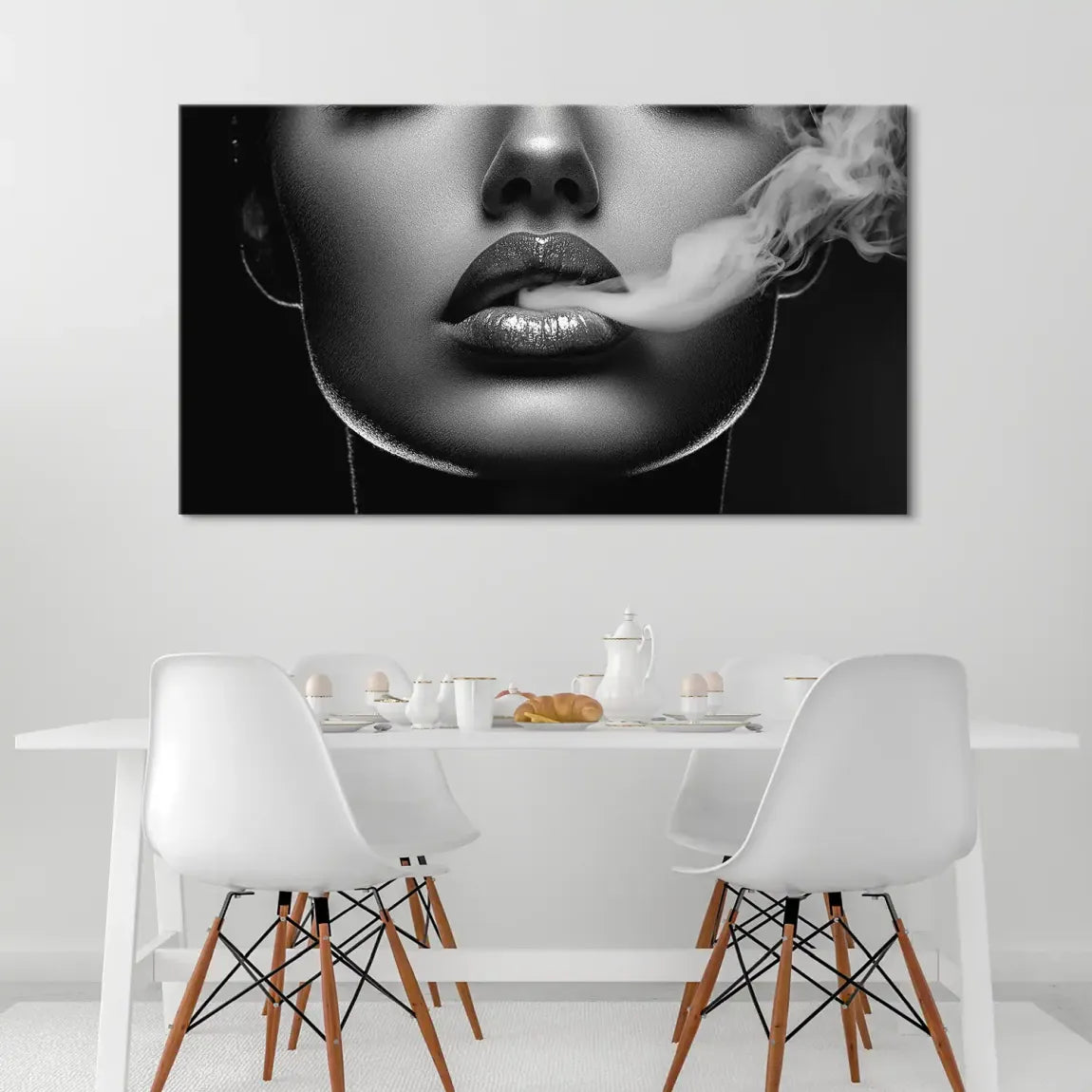 Smoke and Velvet Leinwand Bild INGALERIE