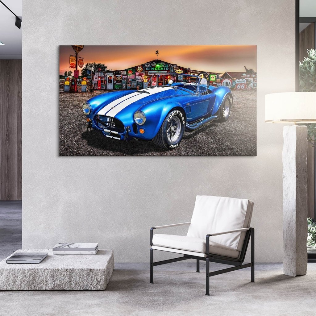 AC Cobra Abstrakt USA Leinwand Bild INGALERIE