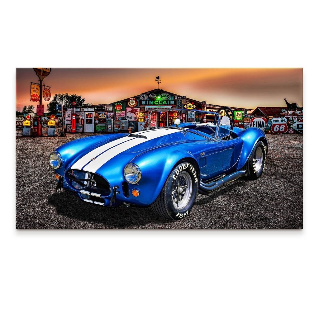 AC Cobra Abstrakt USA Leinwand Bild INGALERIE