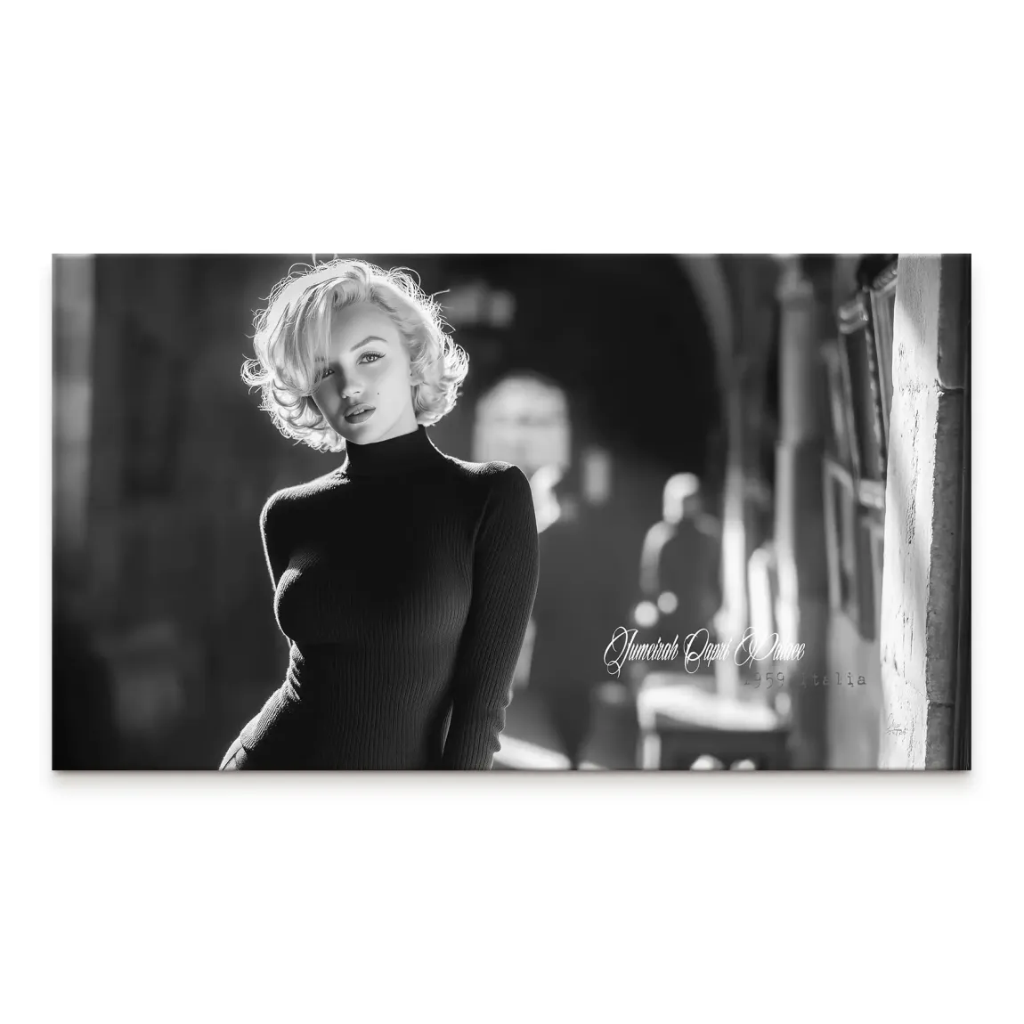 Marilyn Monroe Capri Leinwand Bild