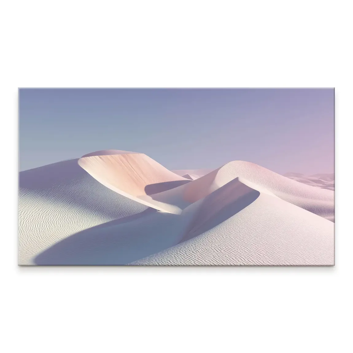 White Sand Leinwand Bild