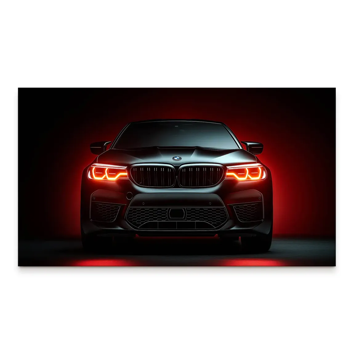 BMW M5 Power Leinwand Bild
