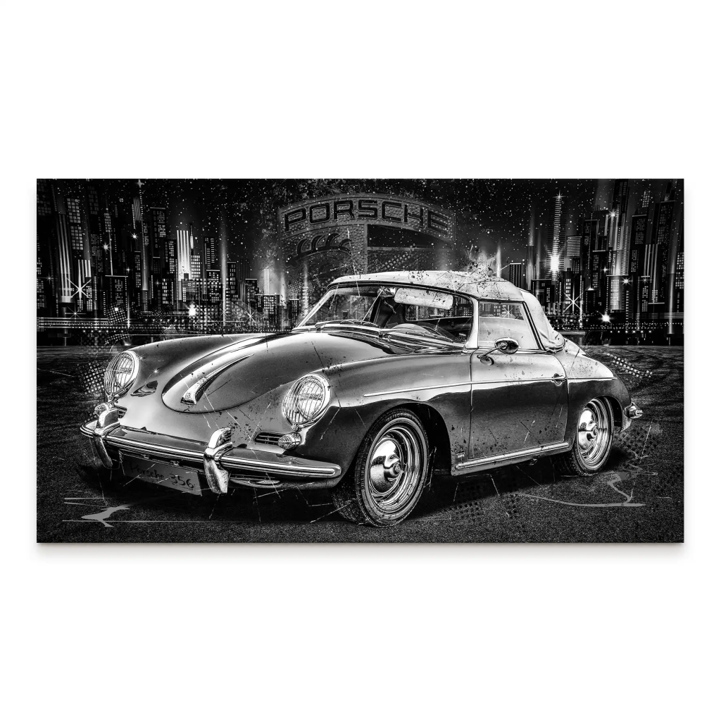 Porsche 356 Modern Leinwand Bild INGALERIE