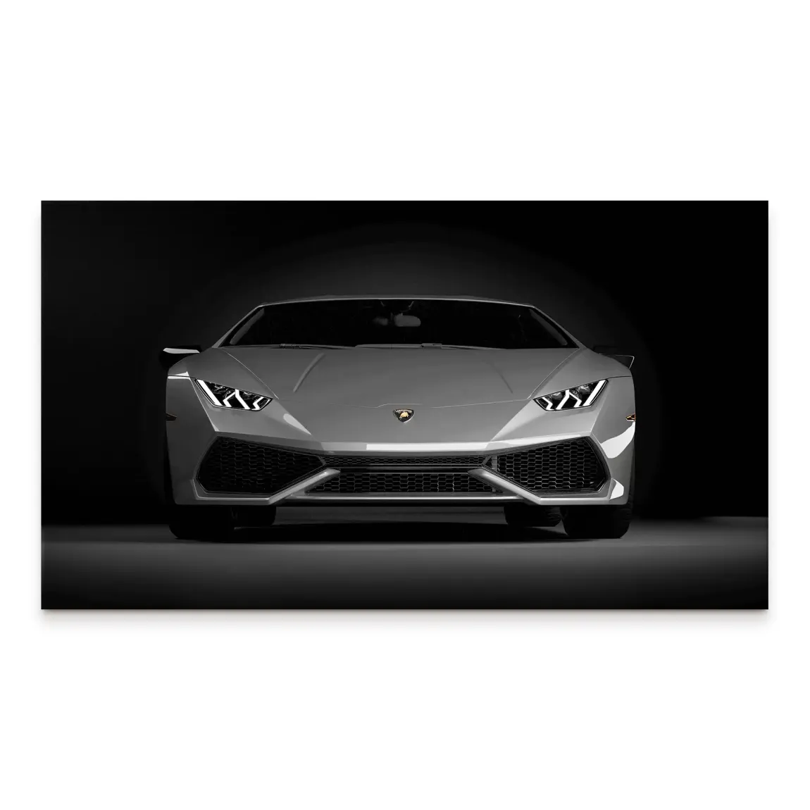 Midnight Lambo Vision Leinwand Bild
