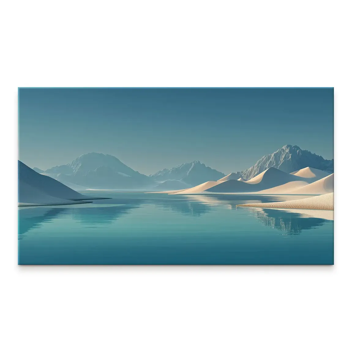 Desert Silence Leinwand Bild