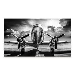 DC3 Flugzeug Leinwand Bild