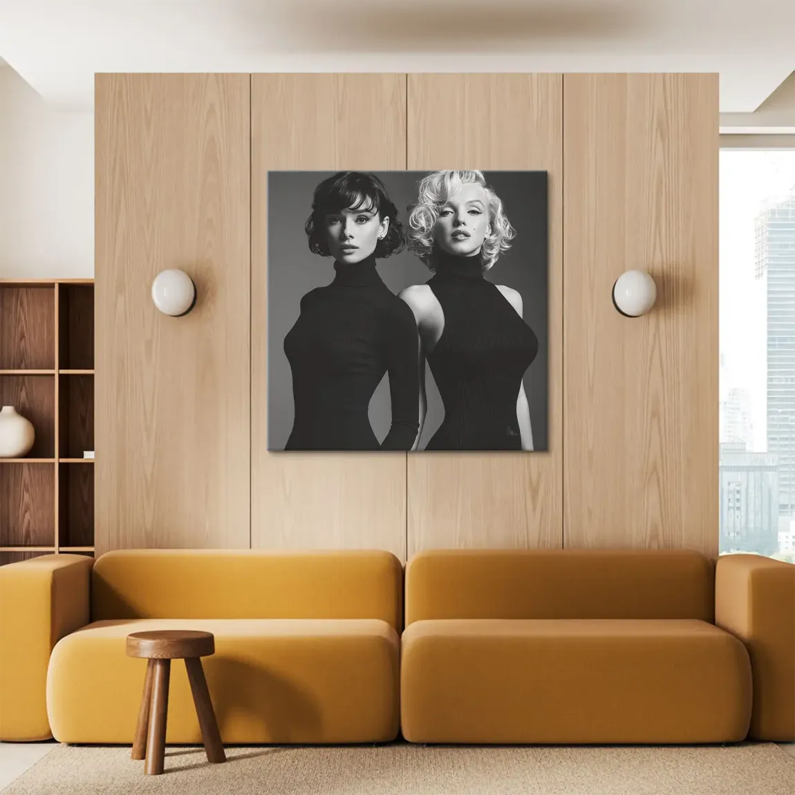 Audrey & Marilyn Leinwand Bild