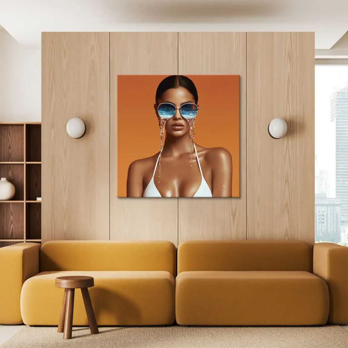 Beauty Ocean Leinwand Bild