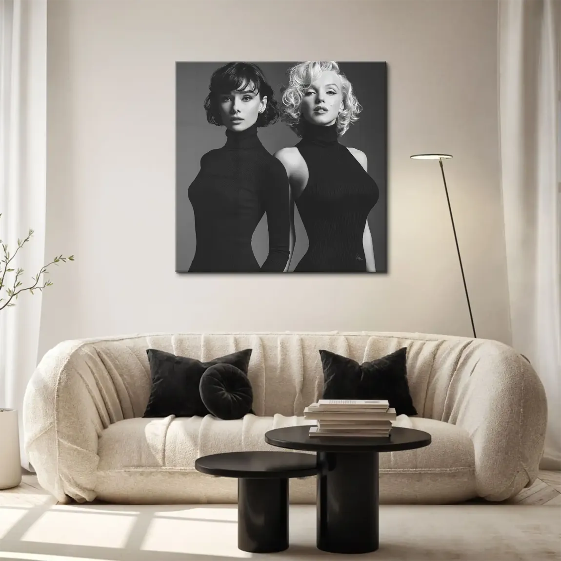 Audrey & Marilyn Leinwand Bild