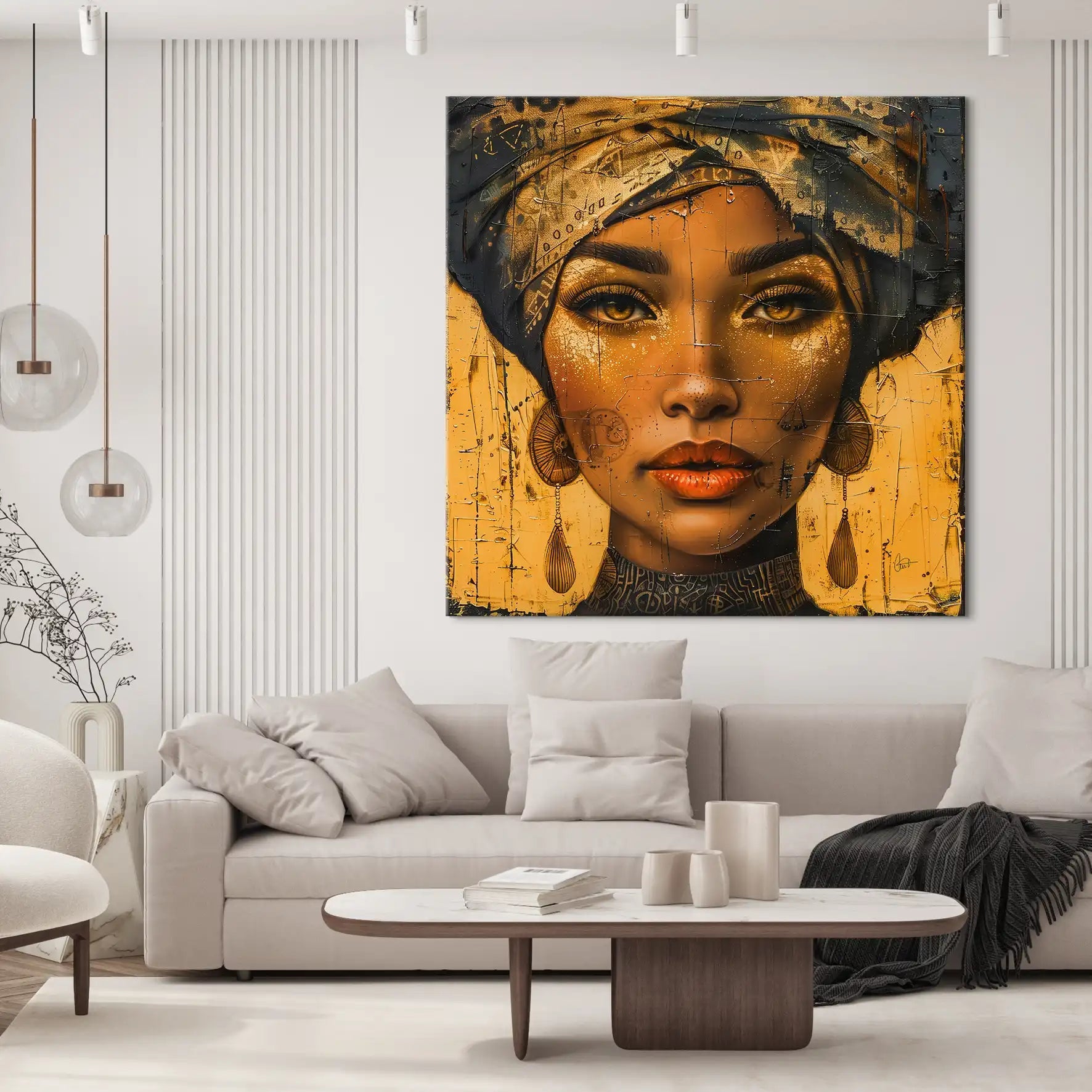 Ägypt Beauty Leinwand Bild INGALERIE