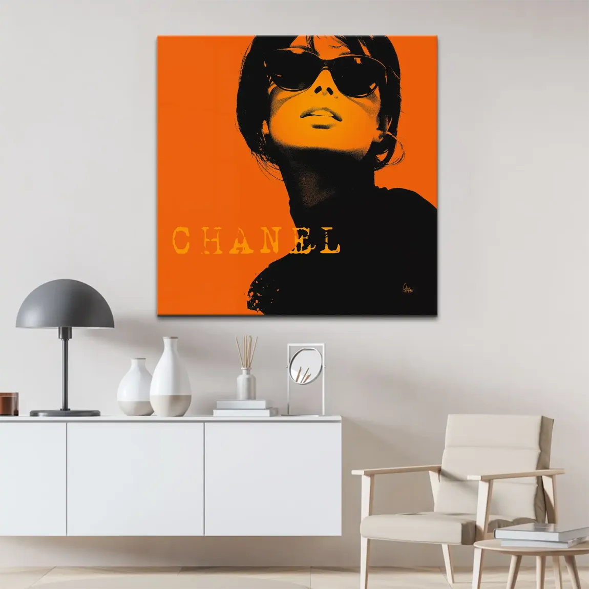 Chanel Glam Leinwand Bild