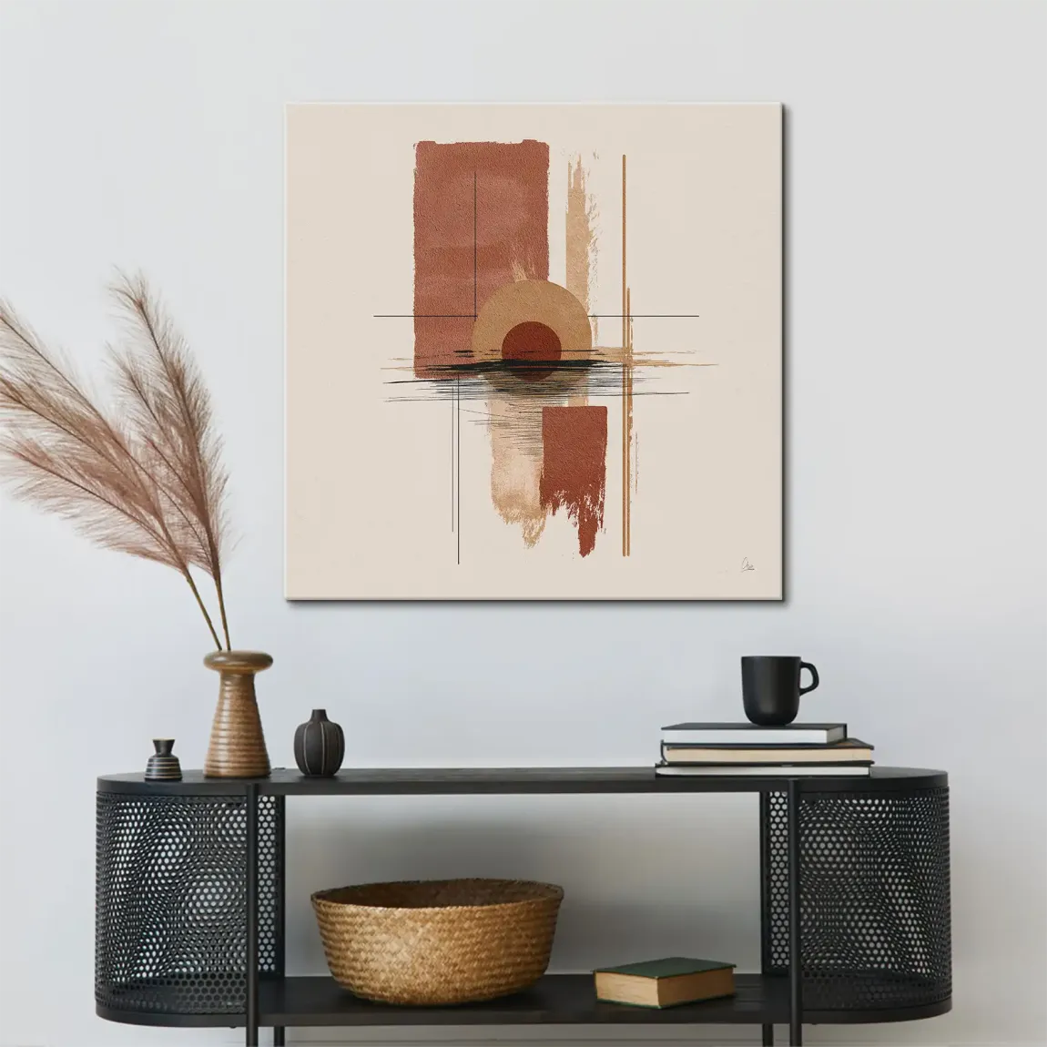 Desert Balance Leinwand Bild