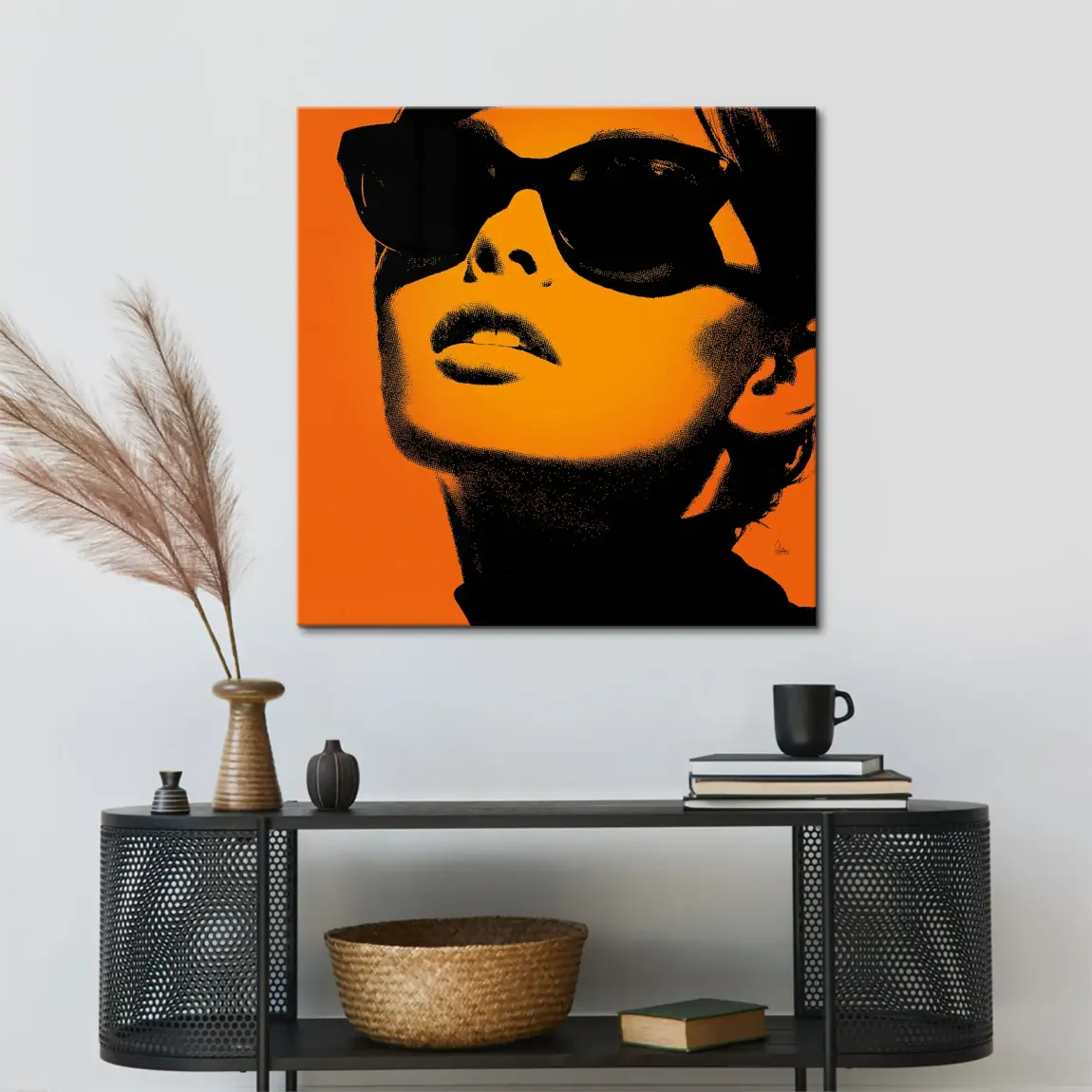 Amber Diva Leinwand Bild