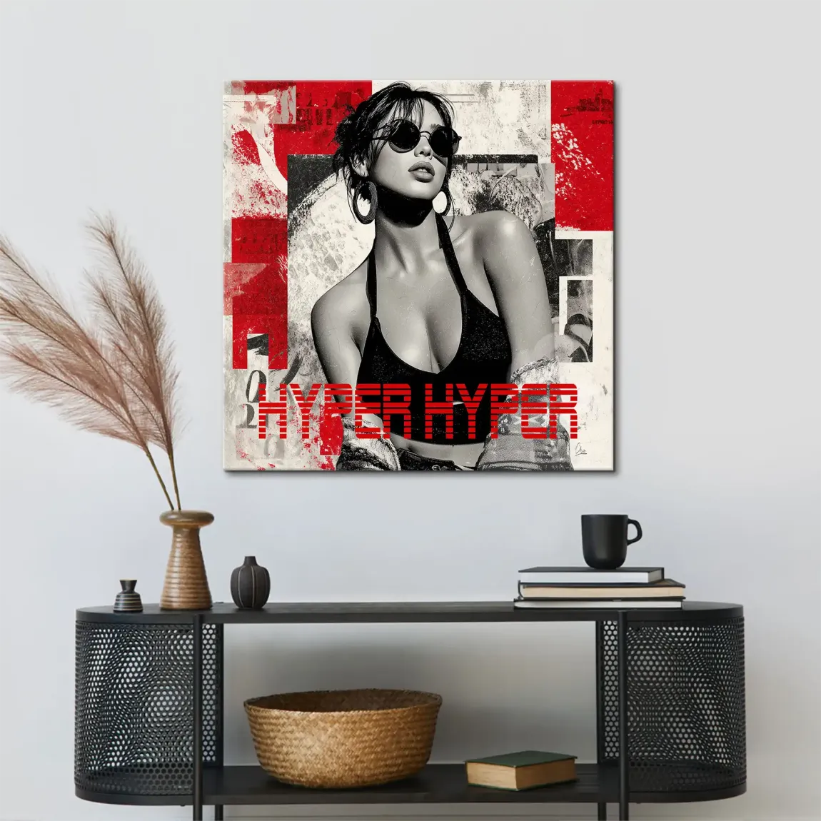 Hyper Hyper Leinwand Bild