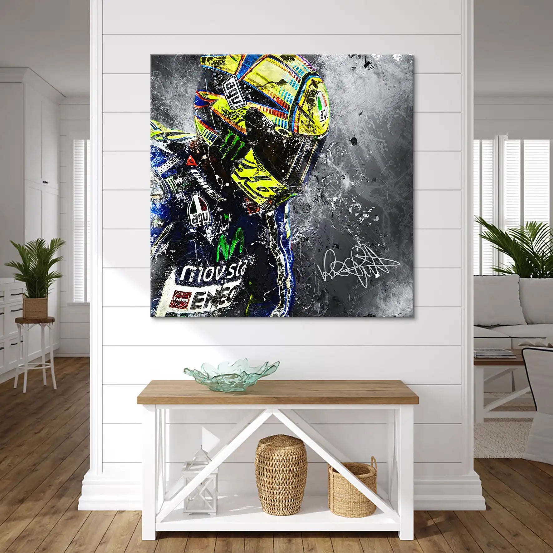 Rossi Abstrakt Style Leinwand Bild INGALERIE