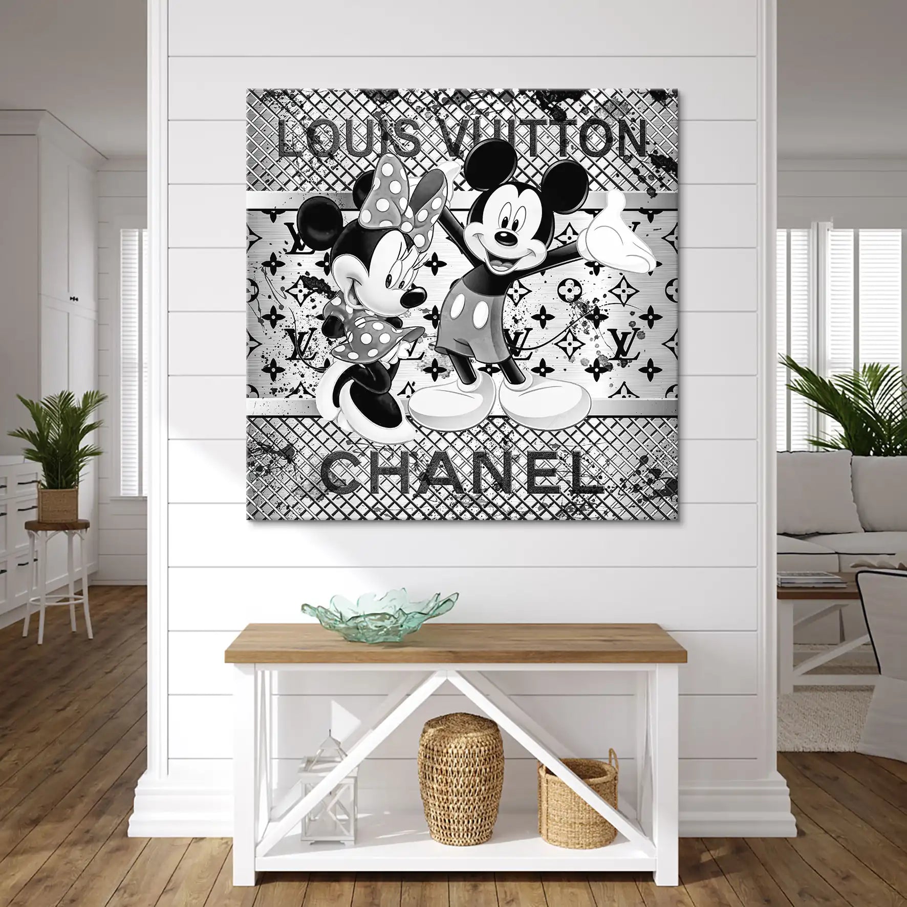 Micky & Minnie Louis Art Nr.2 Leinwand Bild INGALERIE