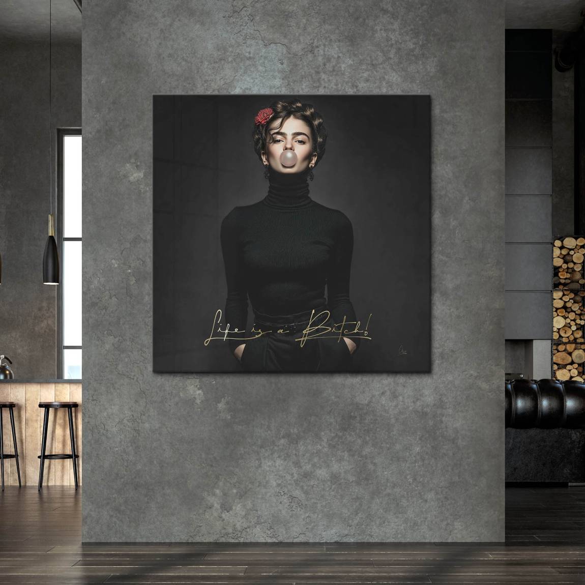 Fridas Life Leinwand Bild