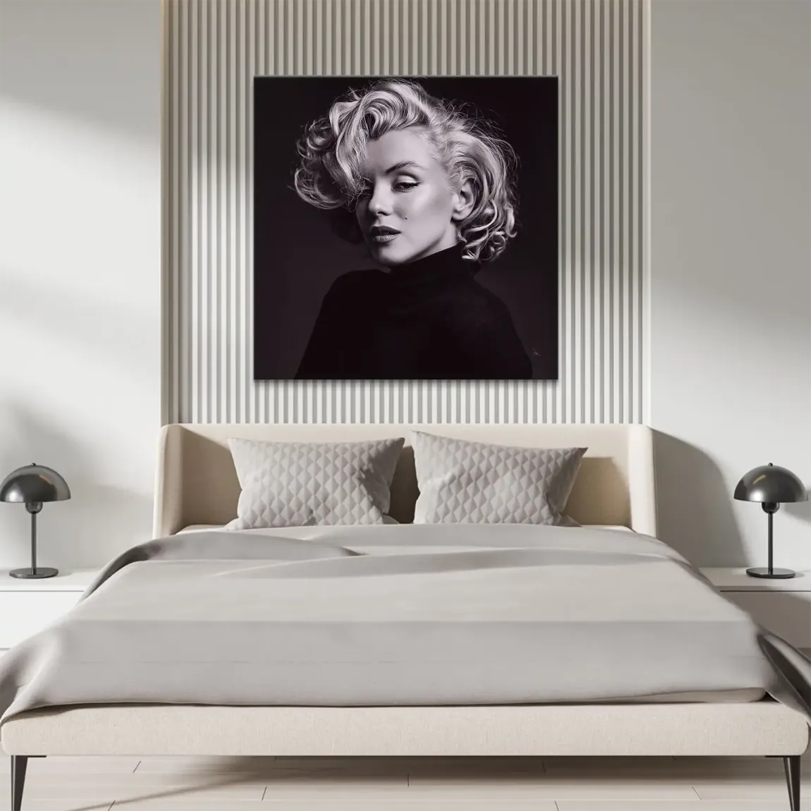 Marilyn Elegance Leinwand Bild