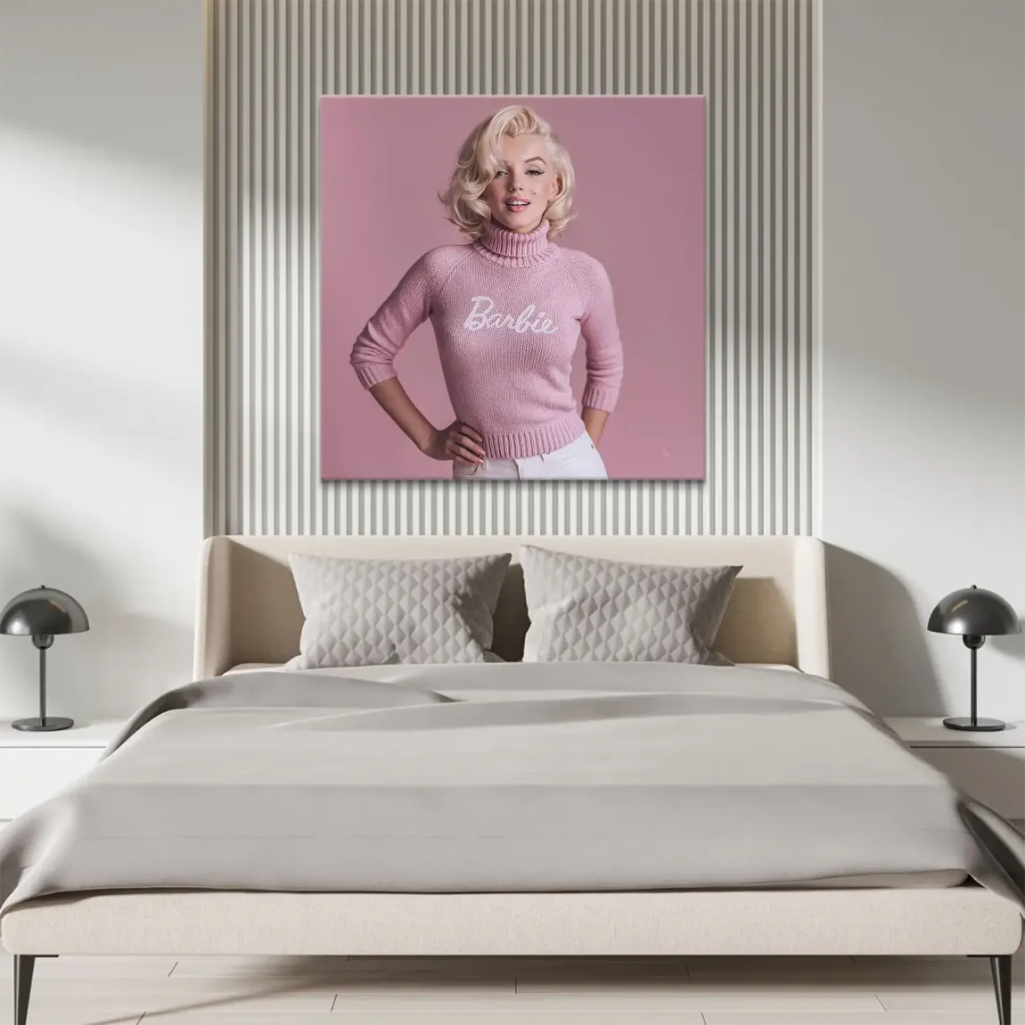 Marilyn Monroe Barbie Leinwand Bild