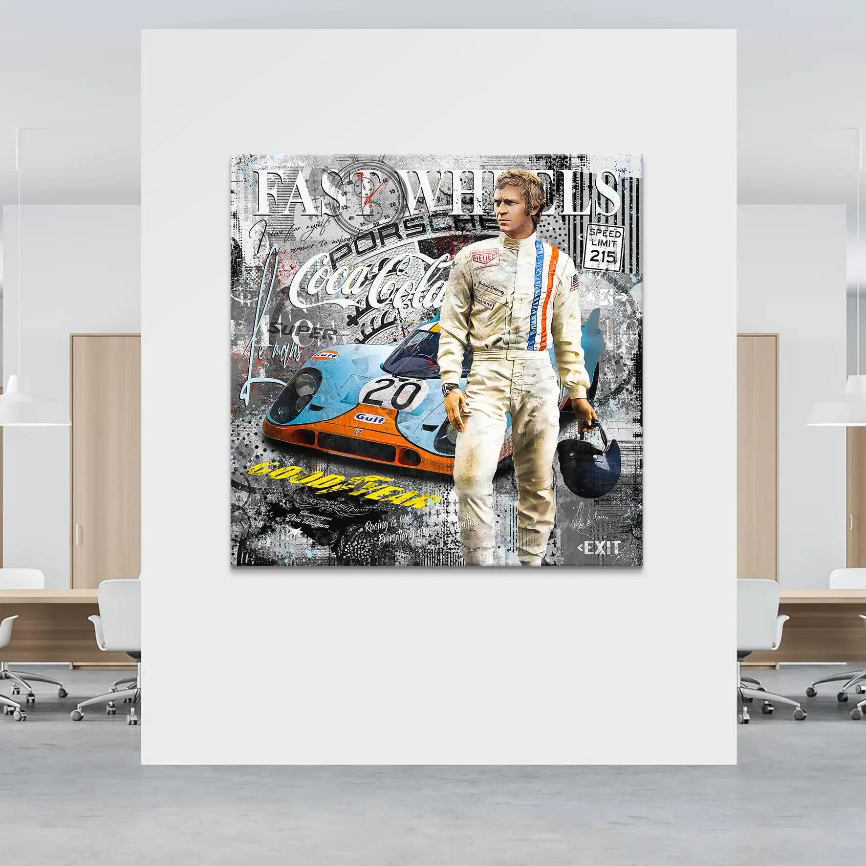 Steve Good Year Leinwand Bild INGALERIE