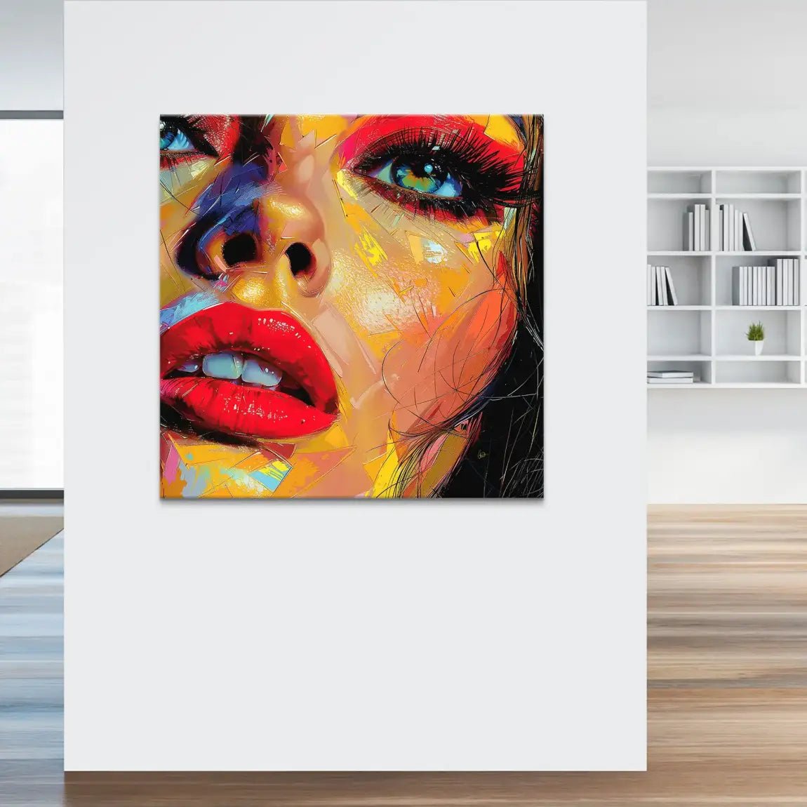 Beauty Lips Leinwand Bild INGALERIE