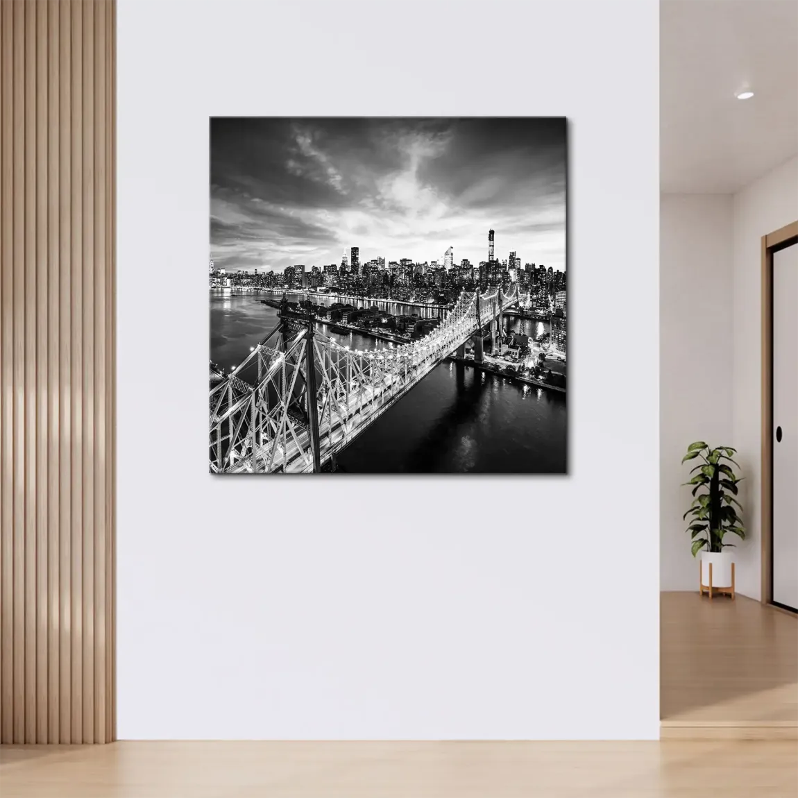 New York Noir Leinwand Bild