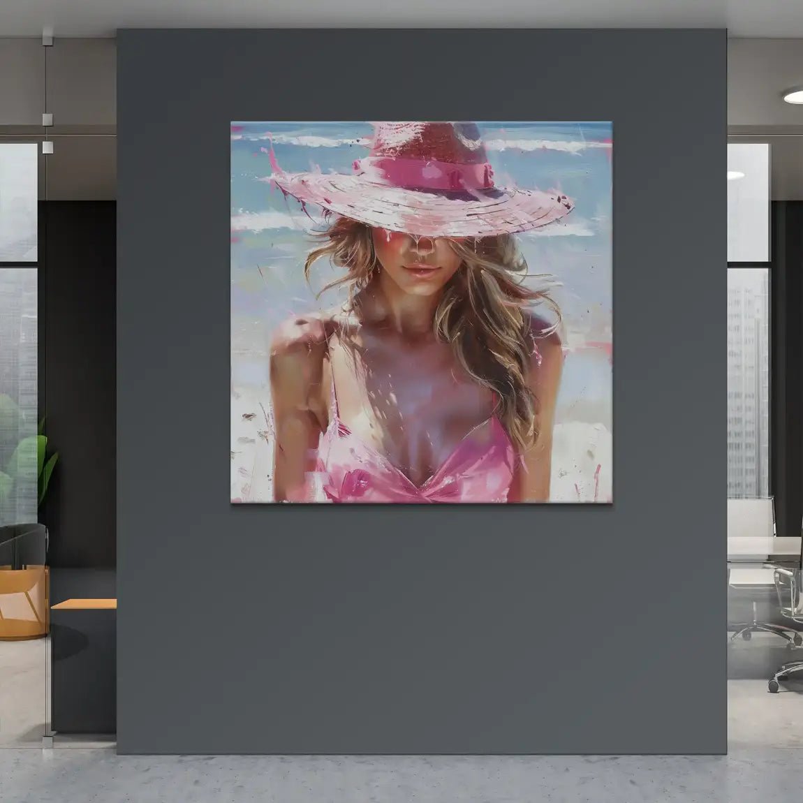 Summer Beach Beauty Leinwand Bild INGALERIE