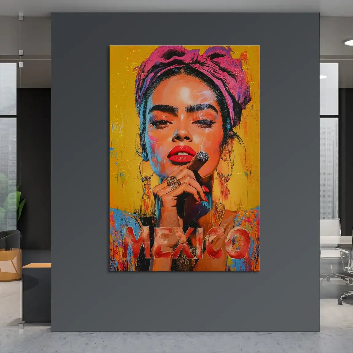 Frida Mexico Leinwand Bild INGALERIE